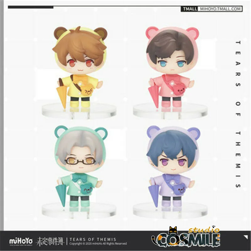 

Original Tears of Themis Official Original Luke Xia Yan Artem Zuo Ran Vyn Mo Yi Mariu Lu Jinghe Raincoat PVC Figure Doll Toy Sa