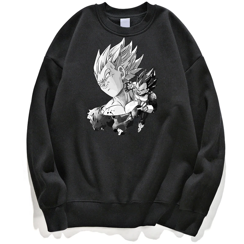 

Vegeta Japanese Anime Manga Hoodies Men Jumper Pullover Hoodie Streetwear Sweatshirts Sweatshirt Winter Autumn Hoody Crewneck