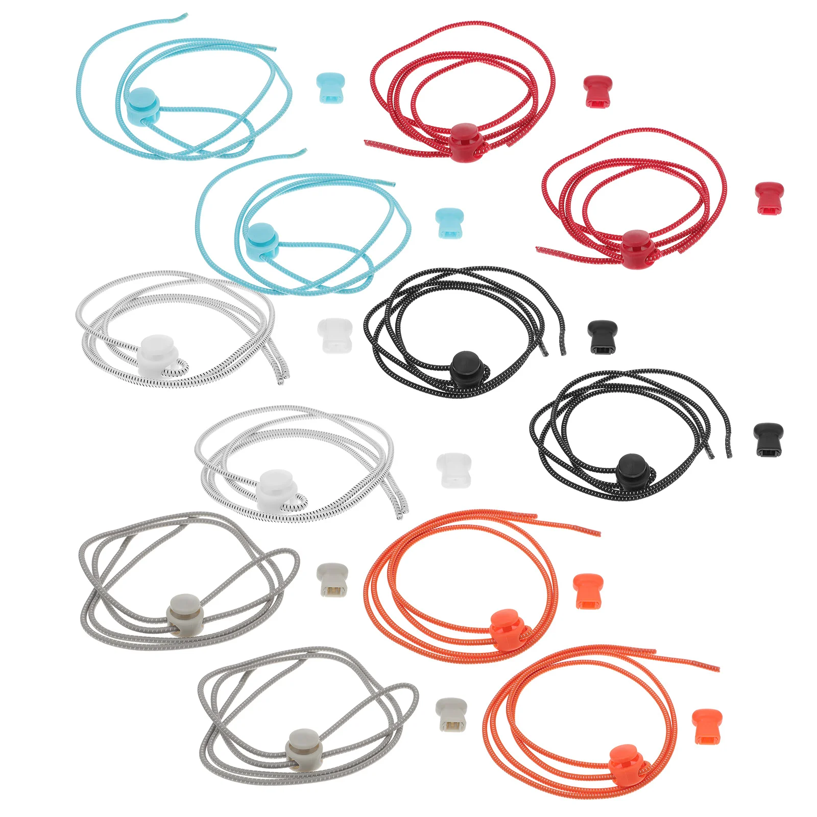 

6 пар эластичных шнурков для обуви