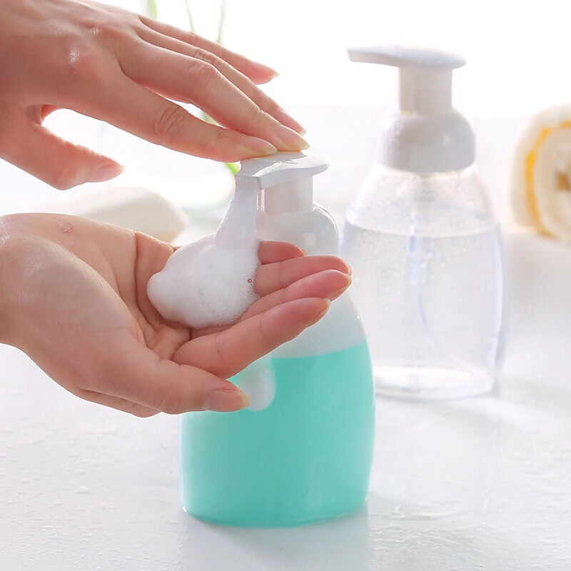 

30/60/100/150ml Clear Foaming Bottle Liquid Soap Whipped Mousse Points Bottling Shampoo Lotion Shower Gel Foam Pump Bottles