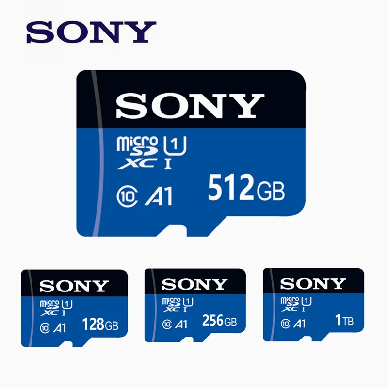 

SONY Ultra Micro SD 128GB 32GB 64GB 256GB 1TB 512GB Micro SD Card SD/TF Flash Card Memory Card 32 64 128 gb microSD for Phone