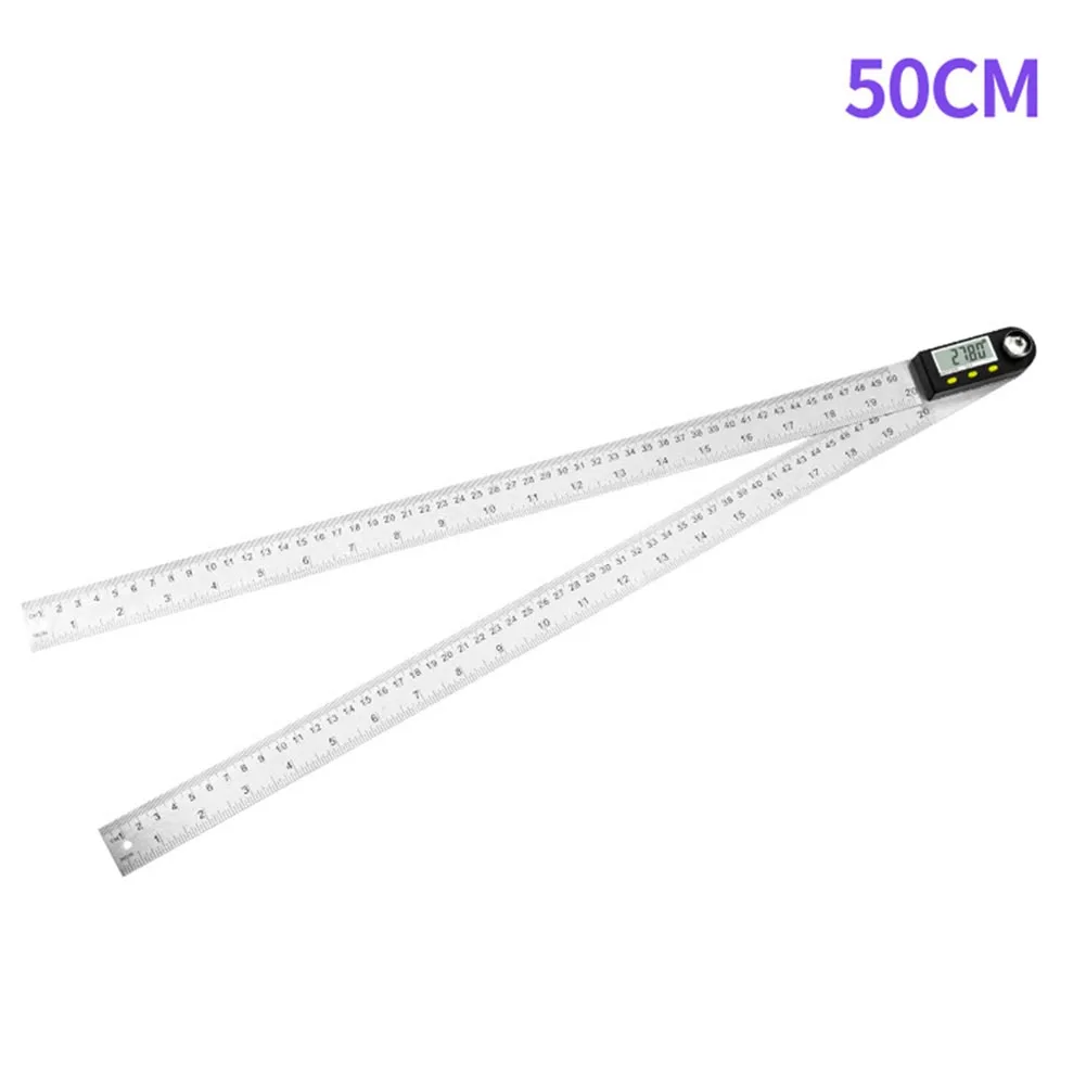 Цифровой транспортир 0-200/300/500 мм угловая линейка электронный гониометр угломер