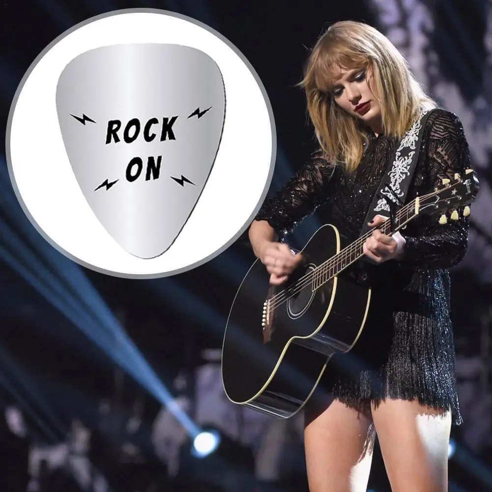 

1 комплект, Металлические гитарные медиаторы 1,25 дюйма