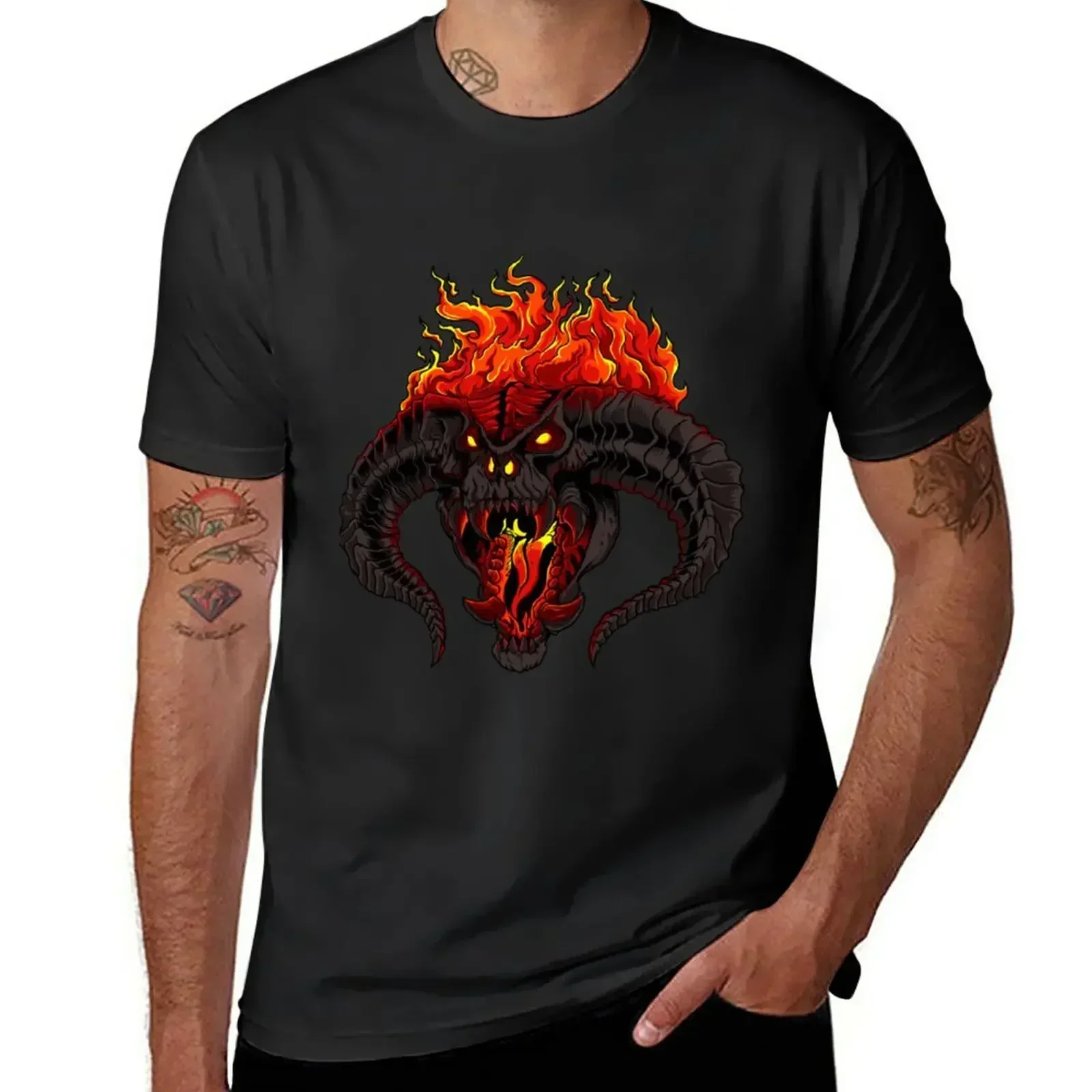 Футболка Balrog корейская модная Эстетическая одежда мужские футболки с