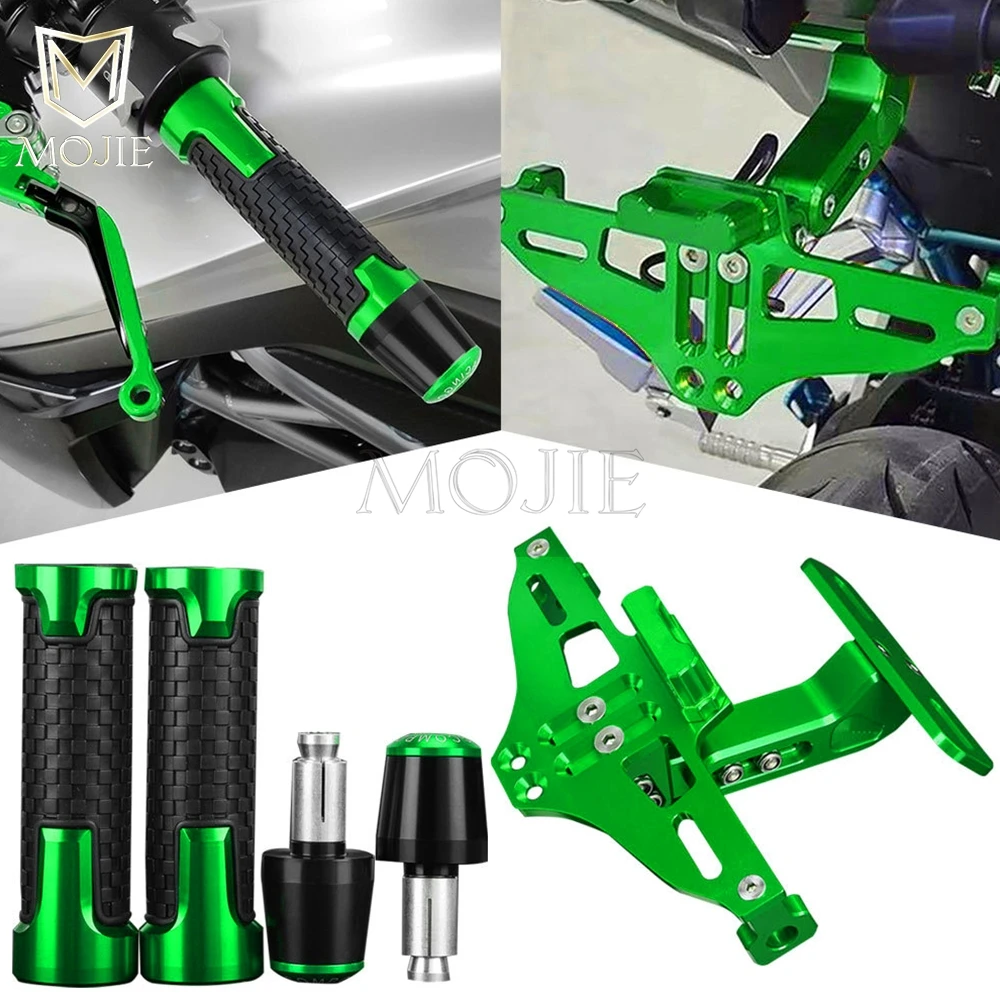 Держатель номерного знака мотоцикла кронштейн руль захват концы для KAWASAKI NINJA ZX1100