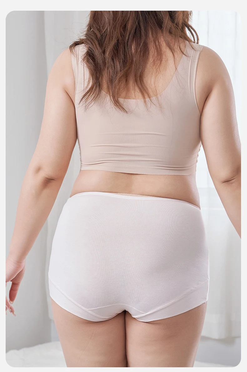 Комплект Из 4 Женских Антибактериальных Удобных Корректирующих Хлопковых