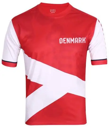 2023 футболка для команды Дании европейские размеры мужские футболки повседневная