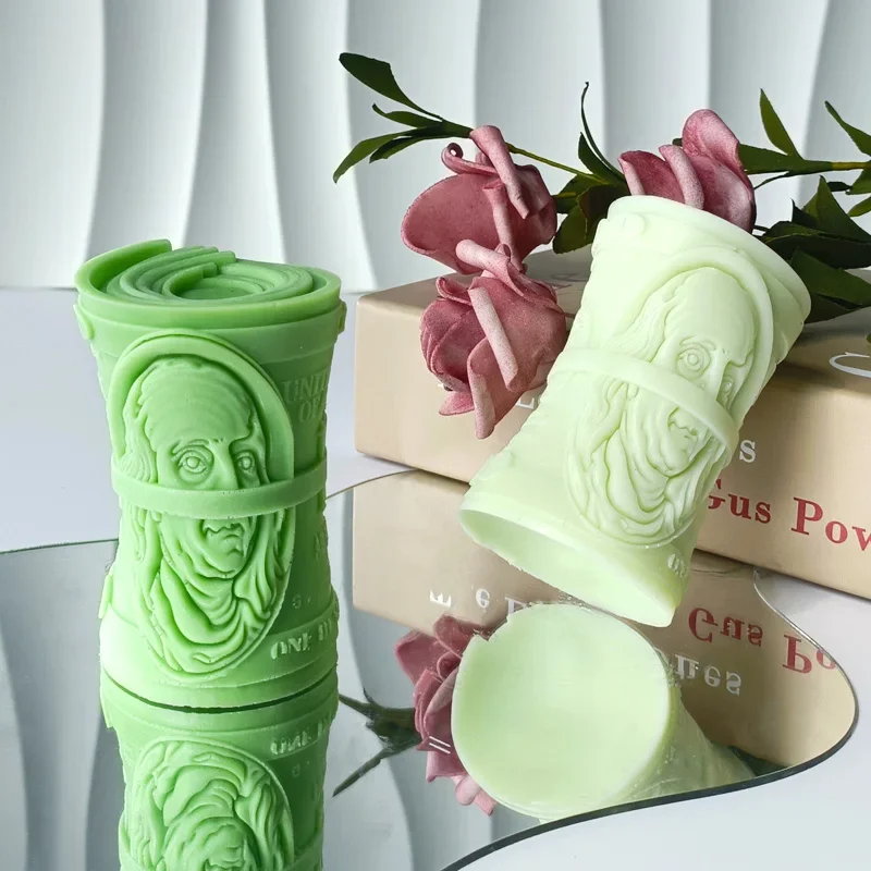 3D силиконовая форма для денег и доллара сделай сам ароматическая свеча украшений