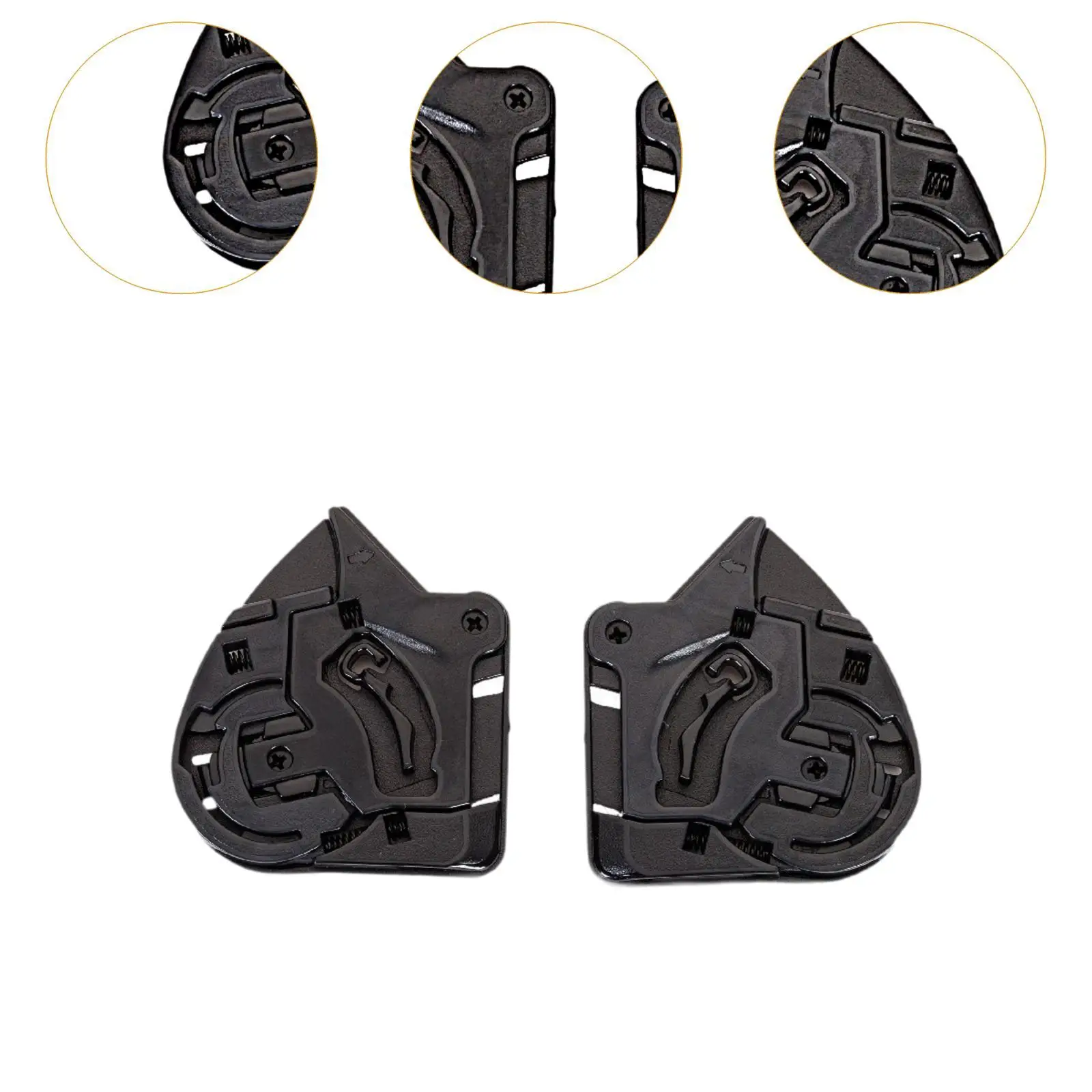 2-х шт. боковая пластина основания щита для шлема LS2 Ff327 детали шлемов