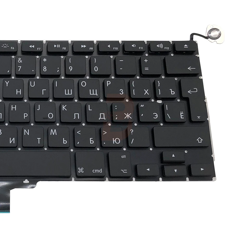 Новая русская клавиатура с большой клавишей Enter для Macbook Pro 13 дюймов A1278 2009 2010 2011 2012