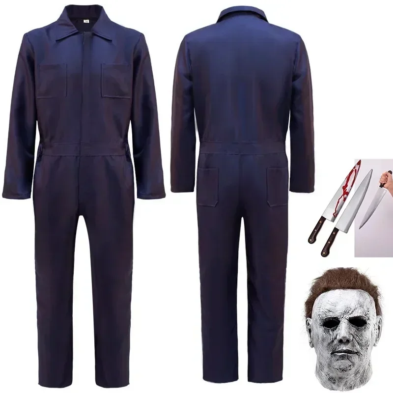 Miniso Хэллоуин Косплей Doodt Michael Myers Костюм Bloederige Kleding Feestpak Rekwisieten Voor Mannen