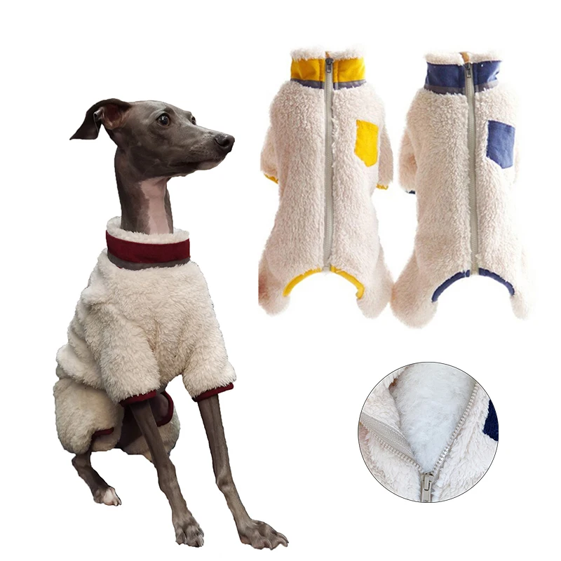 

Winter Small Dog Clothes Warm Fleece Puppy Dog Jacket Overalls Chihuahua French Bulldog Pug Jumpsuit Romper Pet Costumes Outfit
