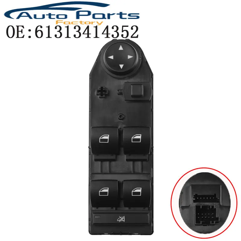 

61313414352 3414352 New Driver Window Lifter Mirror Switch Control Unit For BMW E83 X3 2004-2010