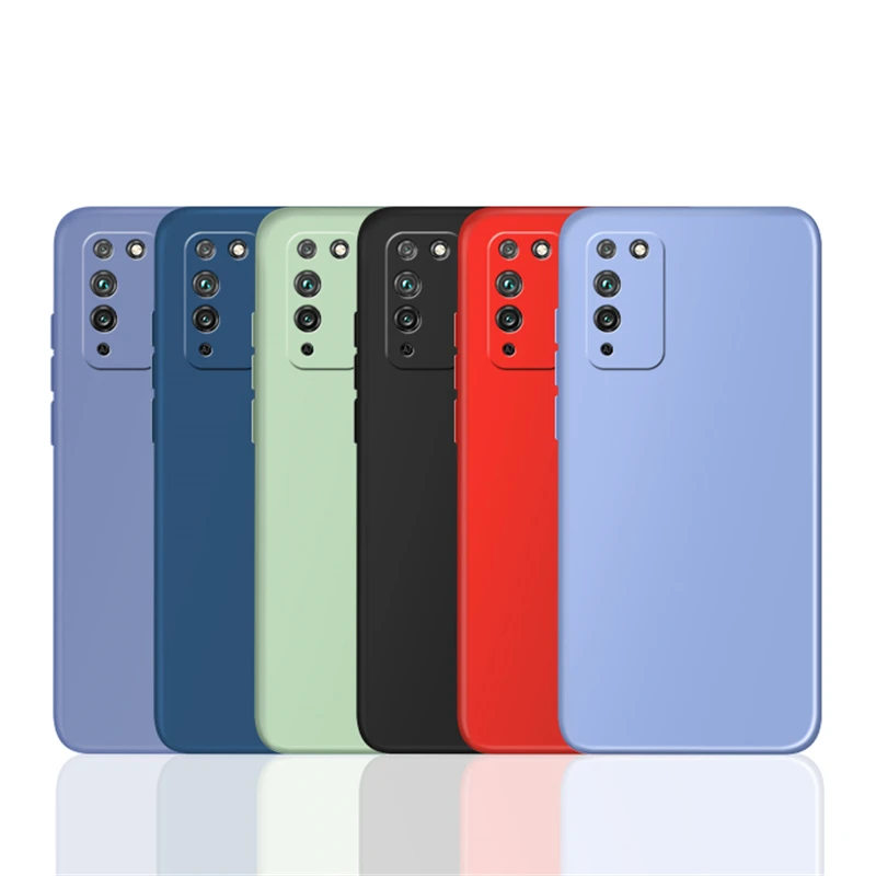 

Liquid Silicone Case For Honor 10X Lite Case For Honor 10X Lite 30 Mate 40 Pro TPU Phone Case For Honor 10X Lite Cover