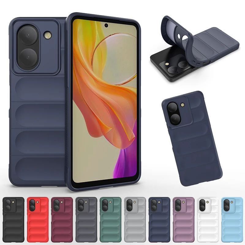 Мягкий противоударный защитный чехол для Vivo Y36 4G