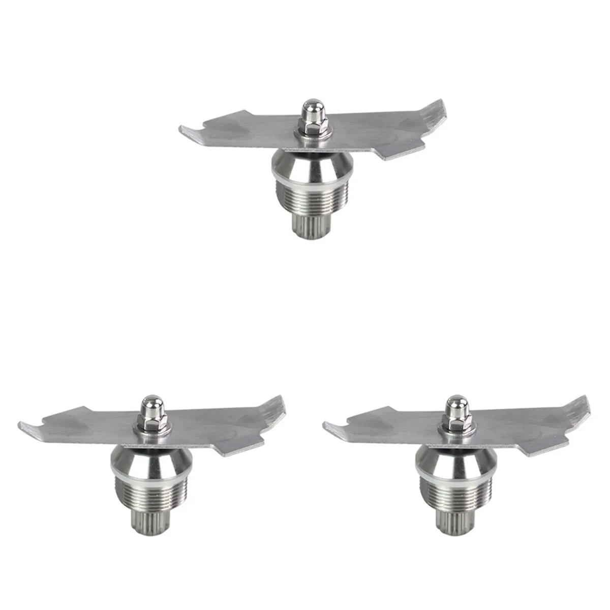 

3X Replacement Stainless Steel Blender Blade Assembly for 015990 Blender 64 Oz and 32 Oz Containers