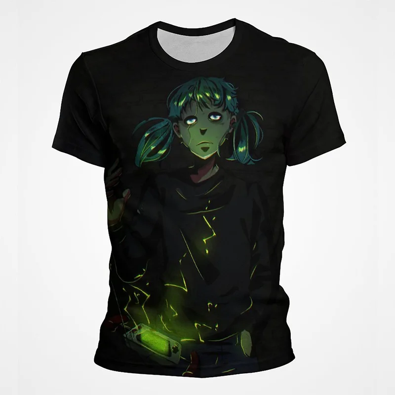 

3D printing Game Sally Face t shirt Children Cartoons Casual Tops Boys summer short sleeve oversized t shirt Tees Clothes