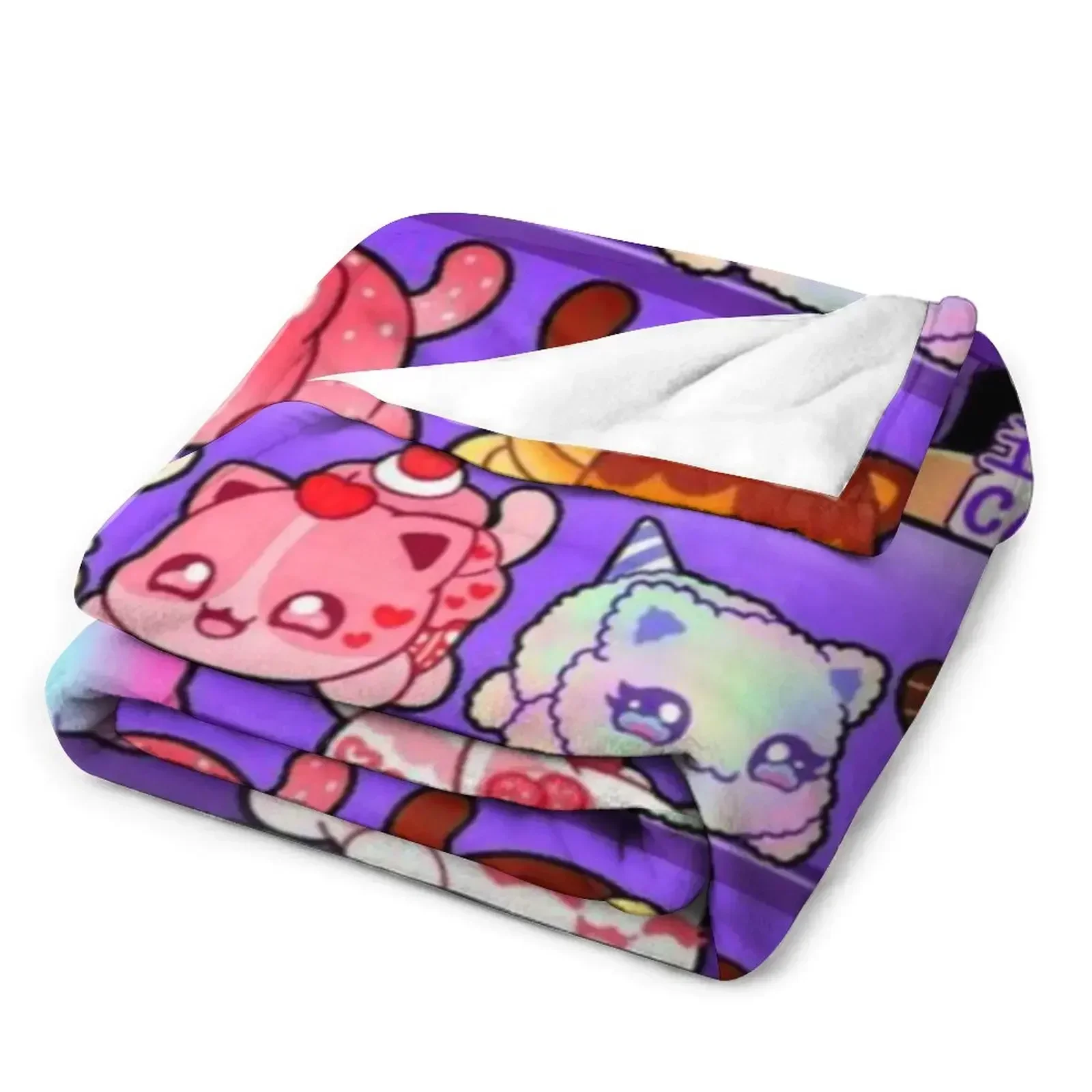 Aphmau Meow плюшевые аниме кошки пледы модные диваны пикник для детских одеял