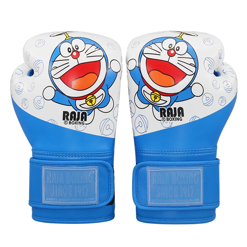 4oz Children's Muay Thai Boxing Gloves Cartoon Color Boy and Girl Martial Arts and Fighting Training Punching Bag Boxing Glove
