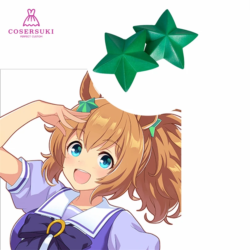 Фото Uma Musume Pretty Derby Taiki Shuttle Косплей Головные уборы Хэллоуин Карнавал Конвенция 3D Печать Аксессуары для волос №1