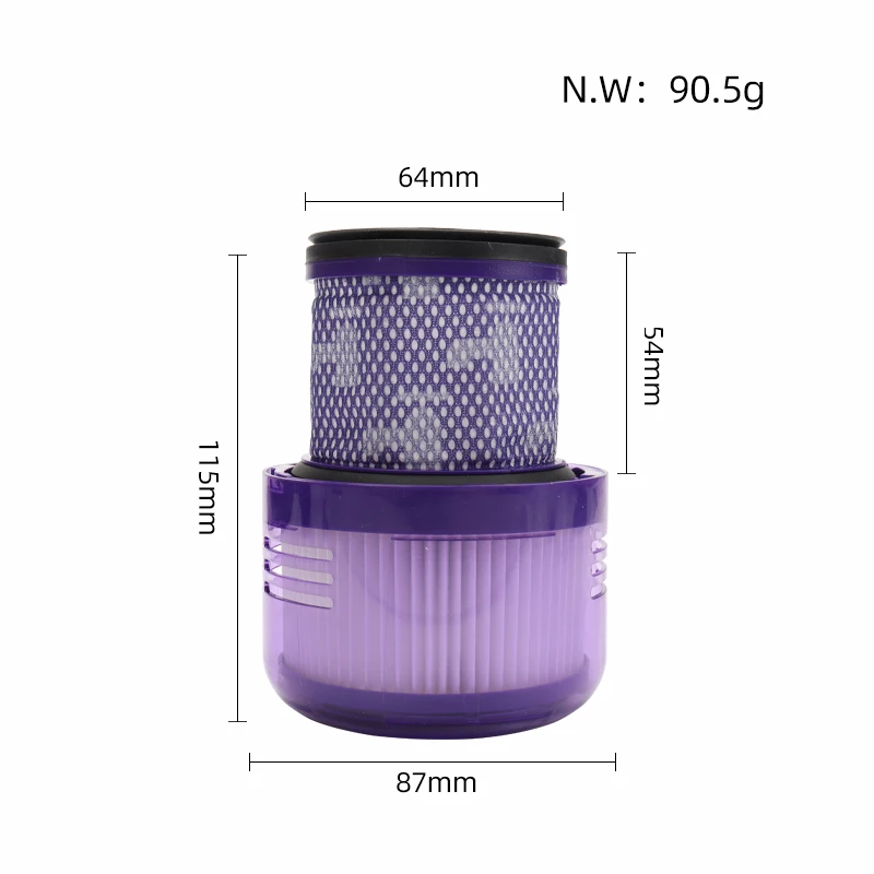 Сменные детали для моющегося HEPA-фильтра SV18 Dyson V10