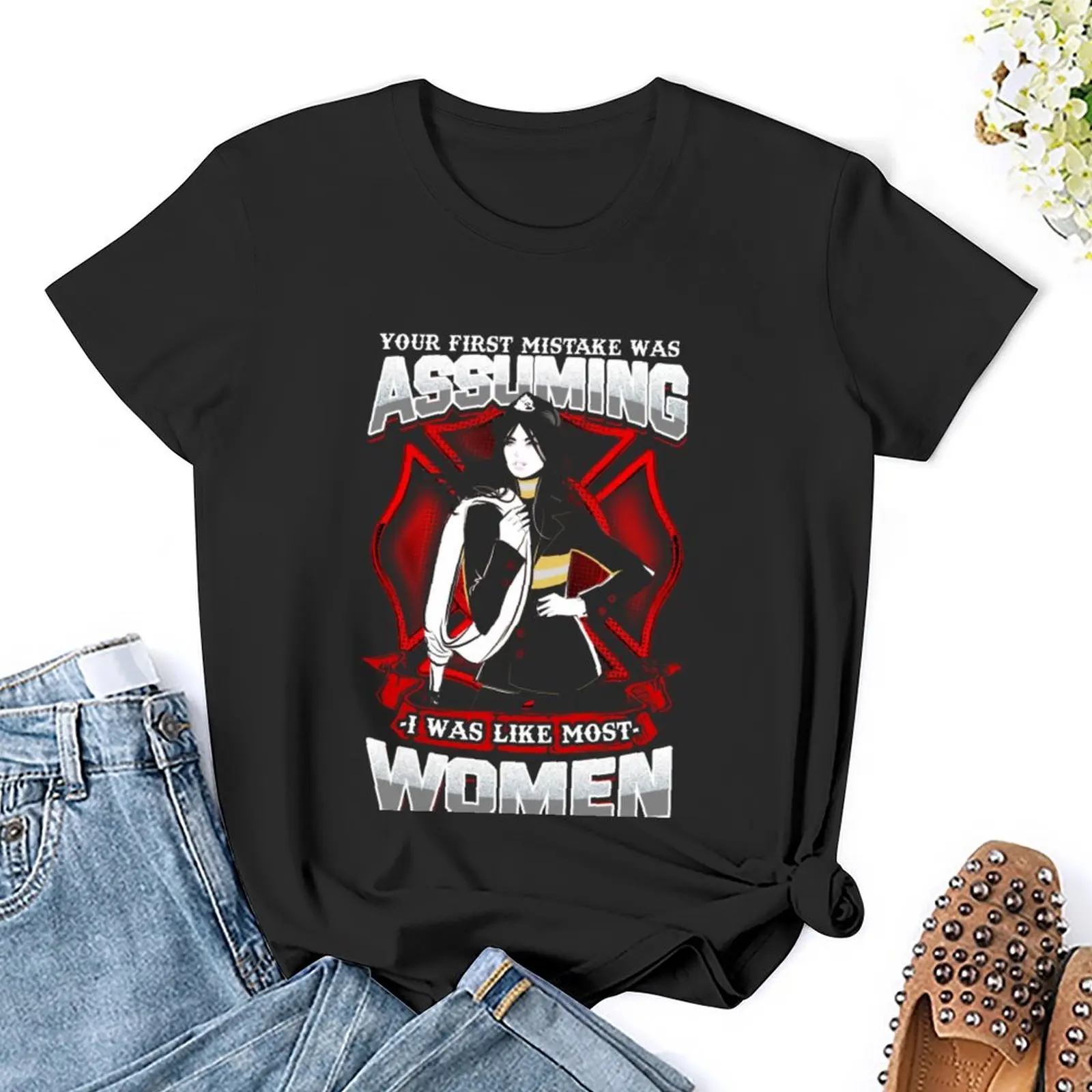 Женский пожарный ваша первая ошибка была предположить что я похожа на другую