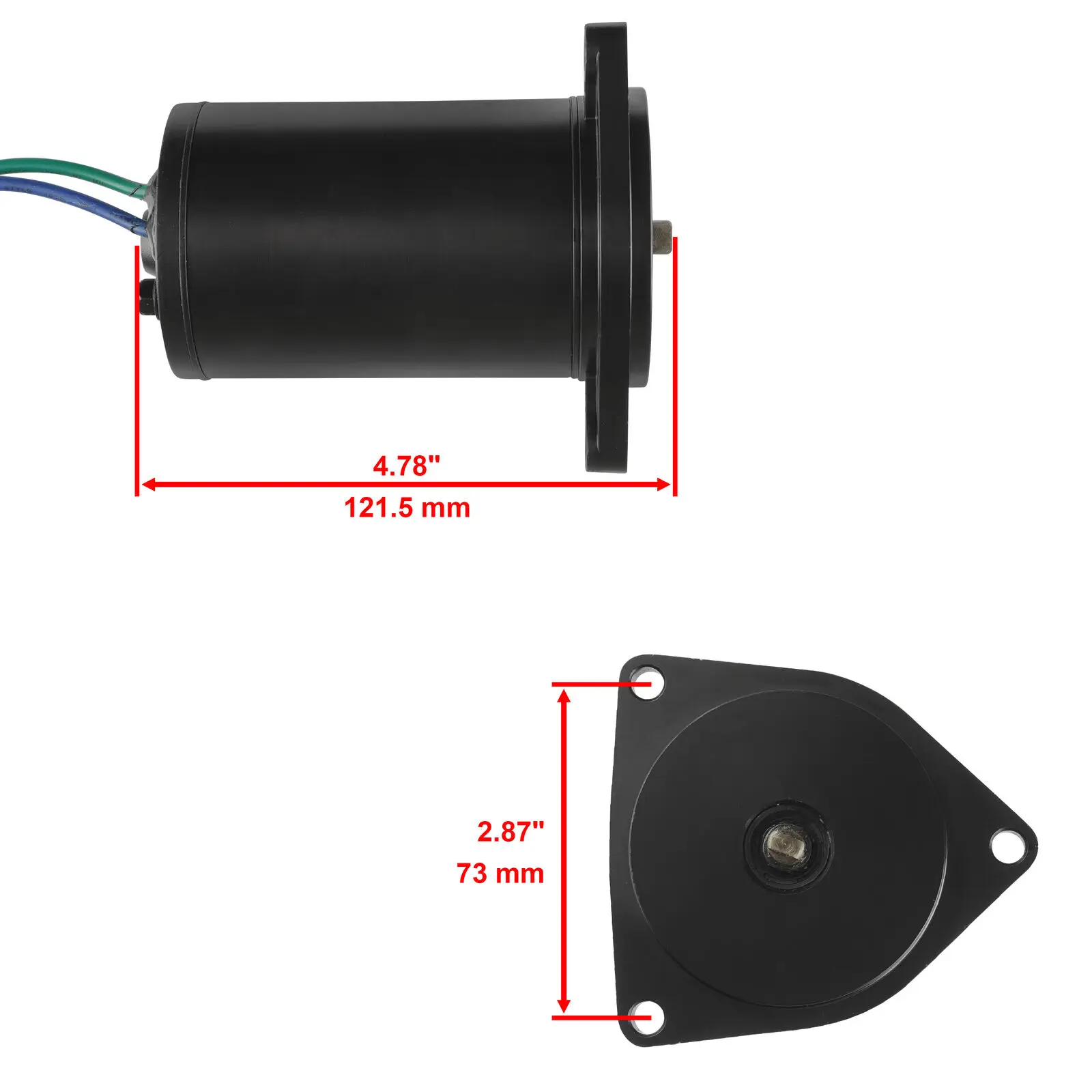 Двигатель подъема и опускания Yamaha 40-90HP 1992-10