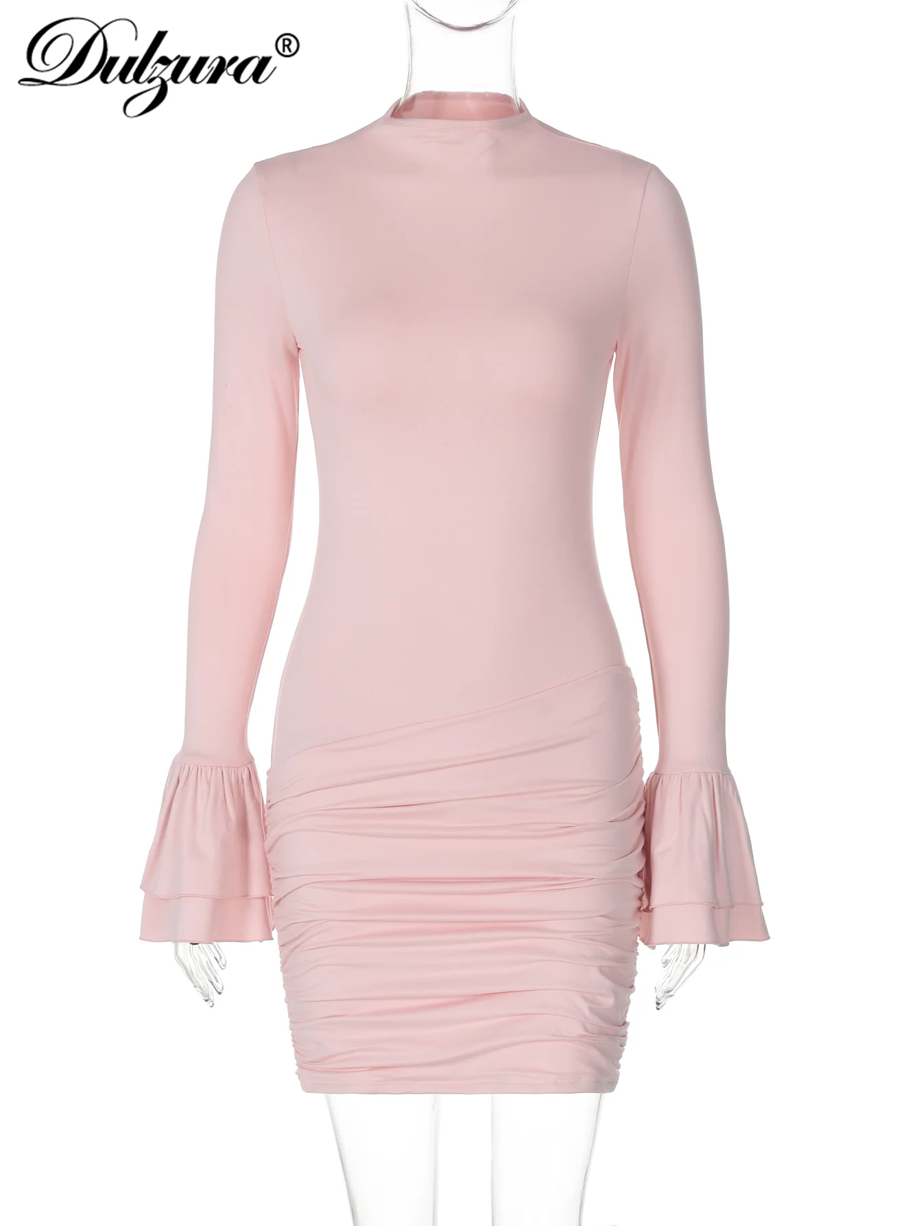 Dulzura мини-платье из полиэстера