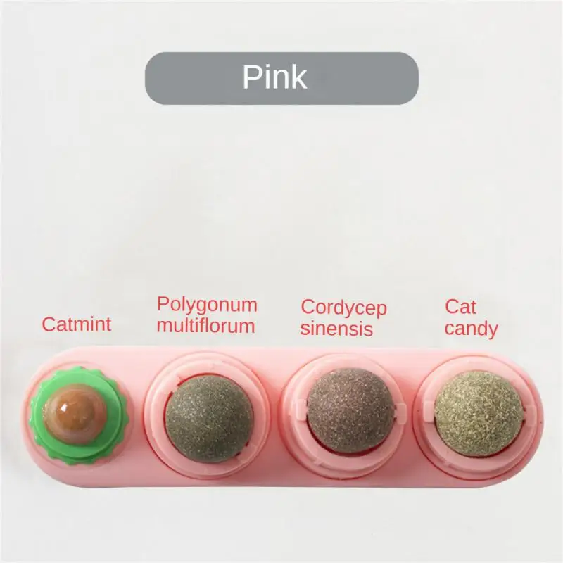 

Natural Plant Ingredients Menthol Ball Effectively Eliminate Hair Balls In Cats Improved Personality After Use Cat Mint Toys