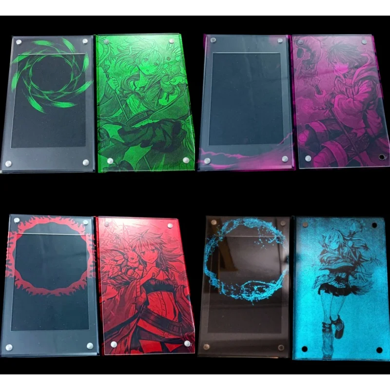 Ю-Ги-О! Карточный кирпич Hiita Wynn Lyna Dharc the Dark Charmer DIY акриловое позолота фигурки