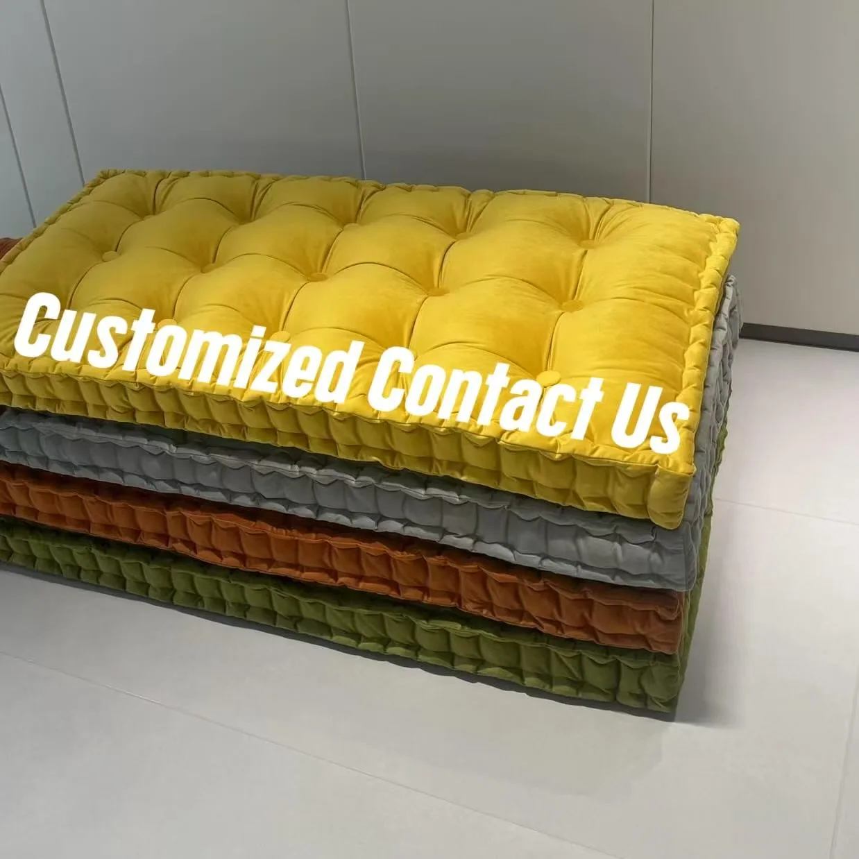 Подушка сиденья из полиэстера/хлопка