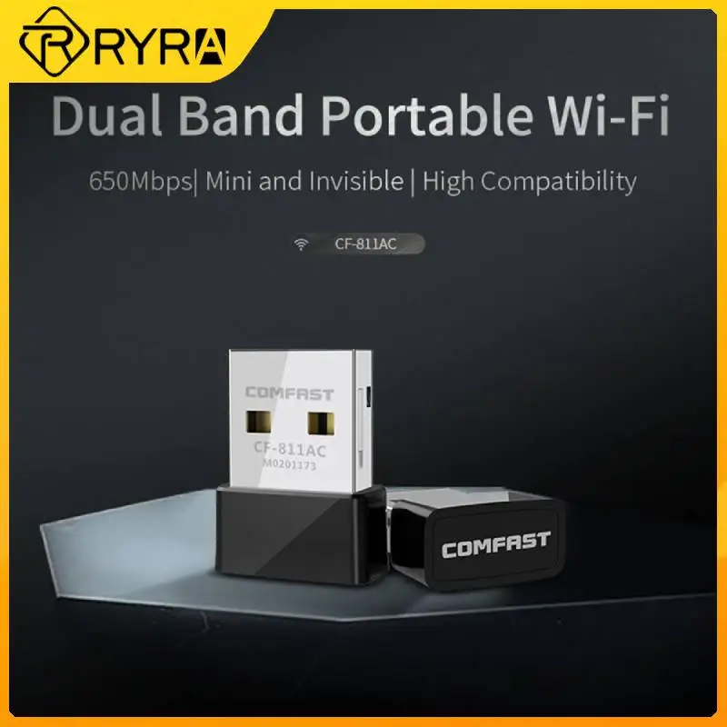 

Беспроводной USB Wi-Fi адаптер, 2,4 Мбит/с, + 5 ГГц, 802.11n/g/b/ac