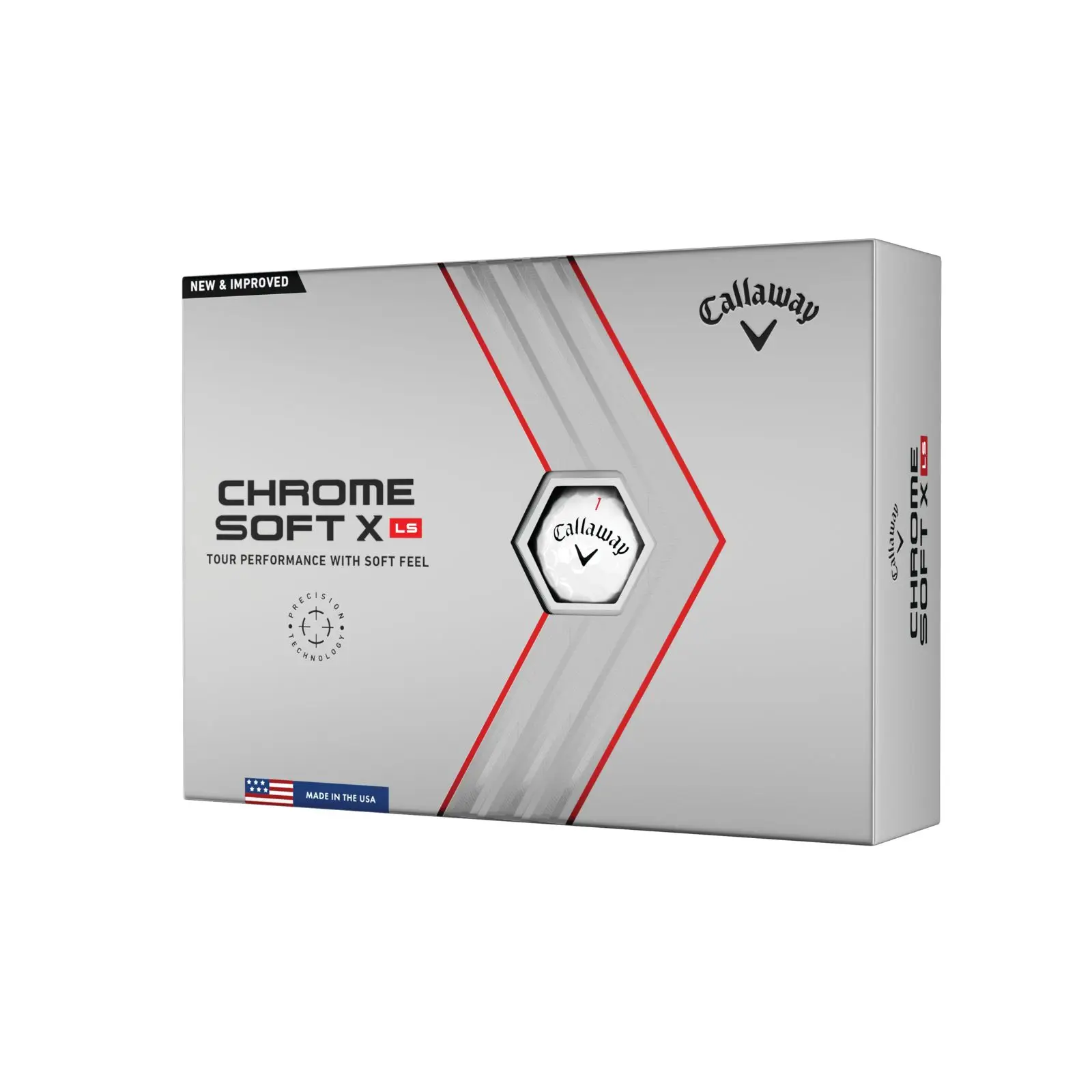 

Chrome Soft X LS Golf Balls 12pk White