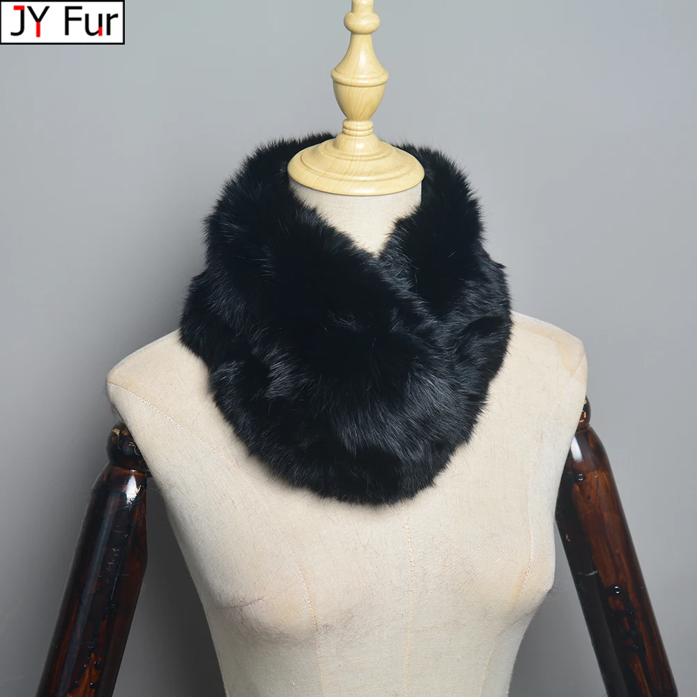 

Лидер продаж 2023, женский милый супермягкий женский шарф, зимний большой шарф с помпоном из меха кролика рекс для девочек