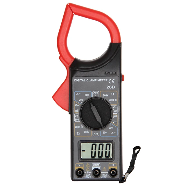 

Digital Clamp Meter DT26B with Data Hold мультиметр цифровой Amperometro Digitale Digital Clamp Meter Dc/ac Electrical Tester