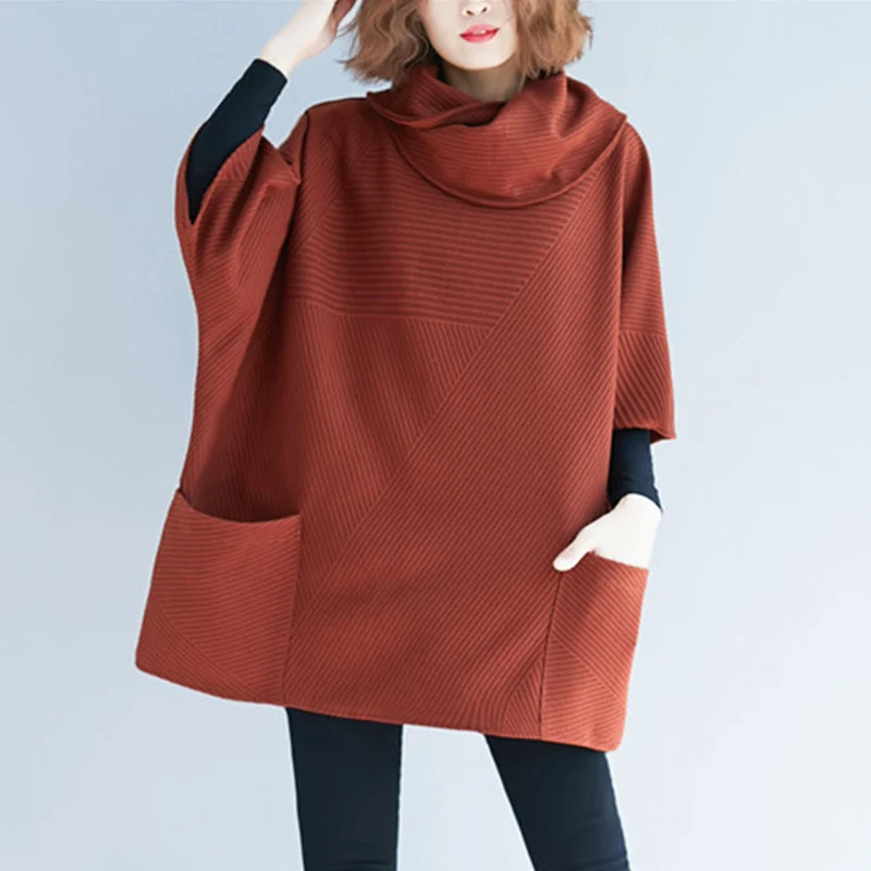 Женские свитшоты пуловеры женские топы рубашки водолазка весна-зима большой