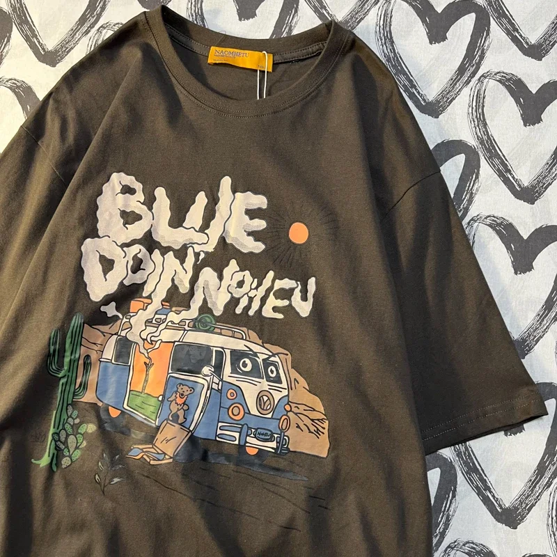 Обратите внимание на американскую Ретро футболку с коротким рукавом и