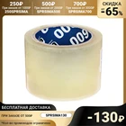 Клейкая лента Unibob 600 72мм х 66м, прозрачный 3977650