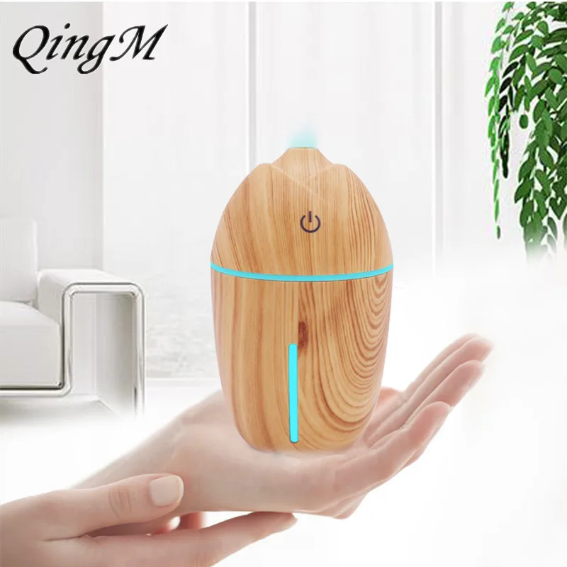 

Mini USB Ultrasonic Humidifier 200ml Air Diffuser with 7 Color Changing LED Night Light Lamp Mist Maker for Office Home car