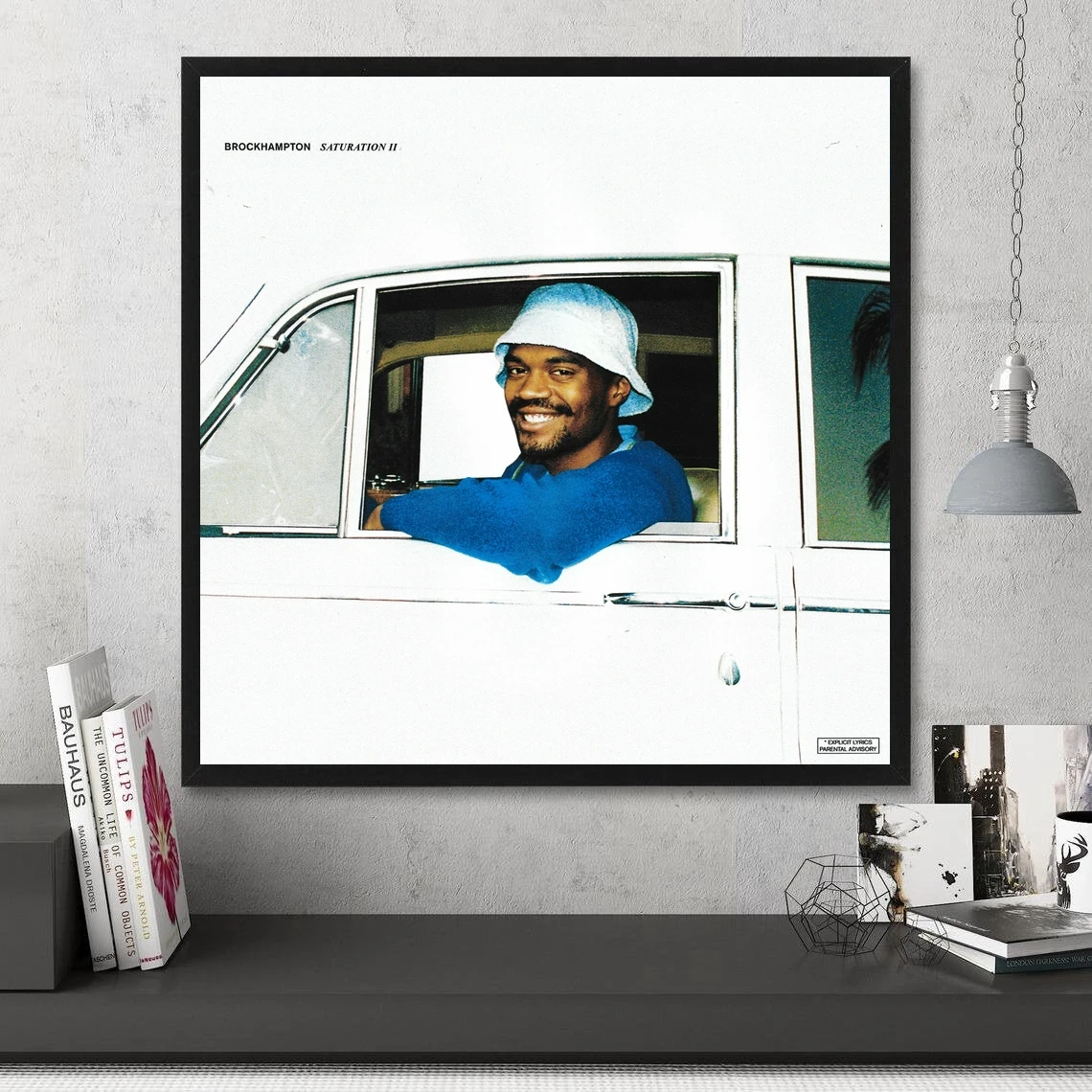 Музыкальный альбом Brockhampton Saturation постер на холсте художественный принт домашний
