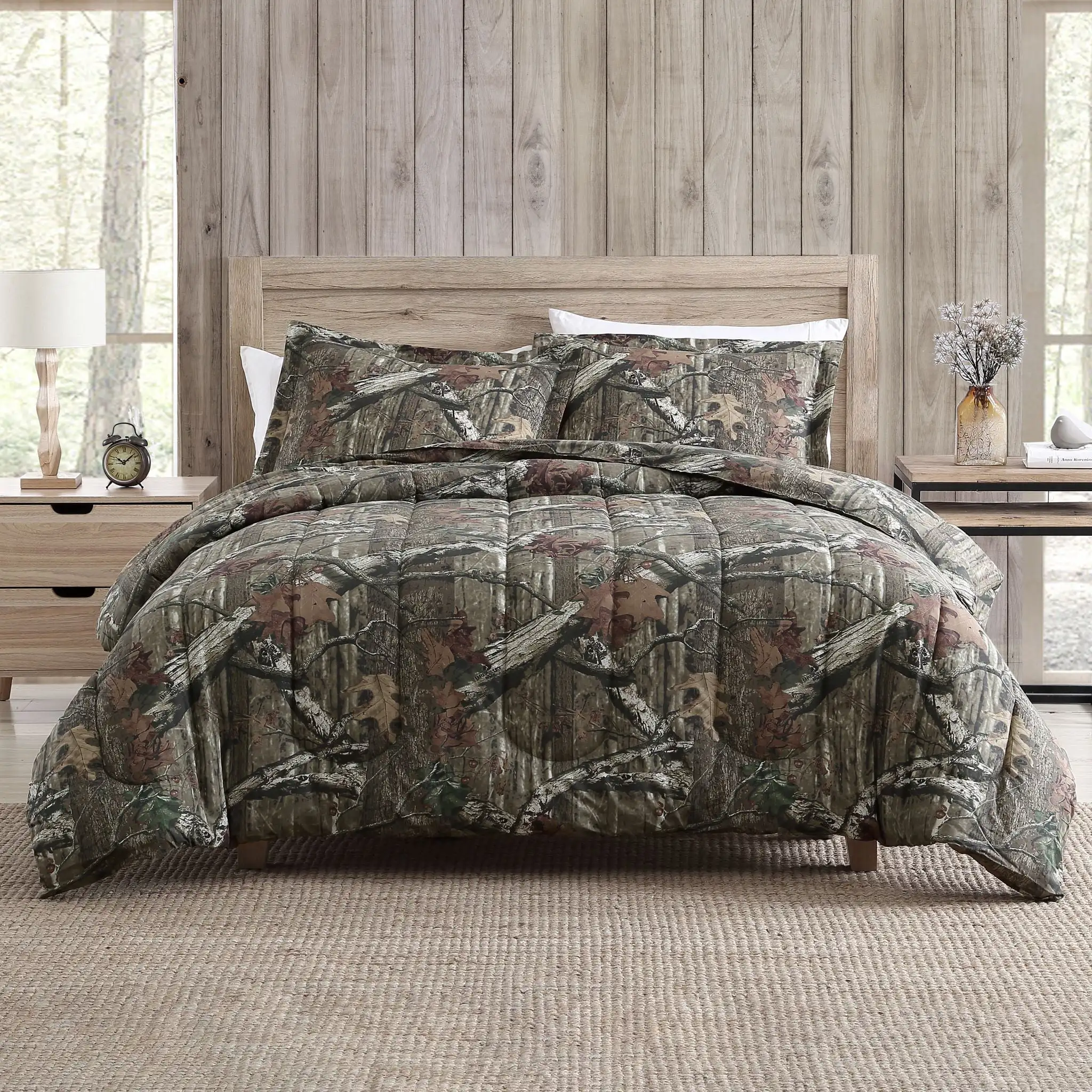

Mossy Oak, (3) Piece Infinity Camouflage Comforter Set - Queen