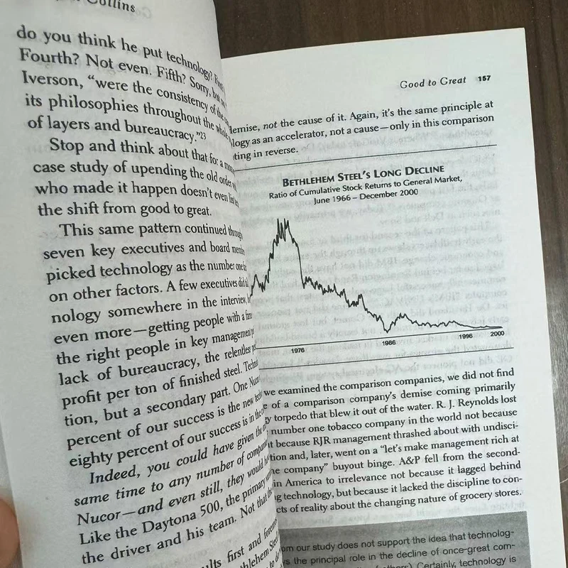 Why Some Companies Make The Leao and Other Don't Good To Great By Jim Collins in English Paper Book