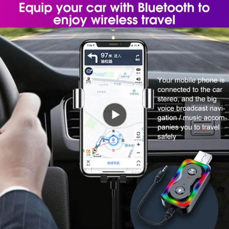 

Easy To Operate Audio Bluetooth Adapter Q1 Car Handsfree Audio Receiver Practical Car Kit Mp3 Modulator Player Durable 0.032kg