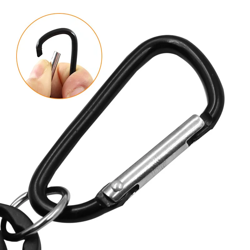 2/3/4 шт. выдвижной металлический брелок для ключей |