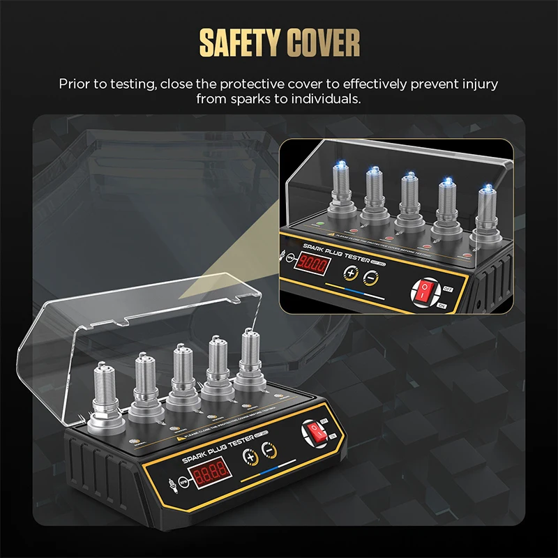 Новейший тестер свечей зажигания автомобиля тестеры 220 В 110 автомобильный