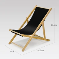 portable wooden camping hammock chair recliner relax garden furniture beach chair outdoor chaise de camping hiking supplies