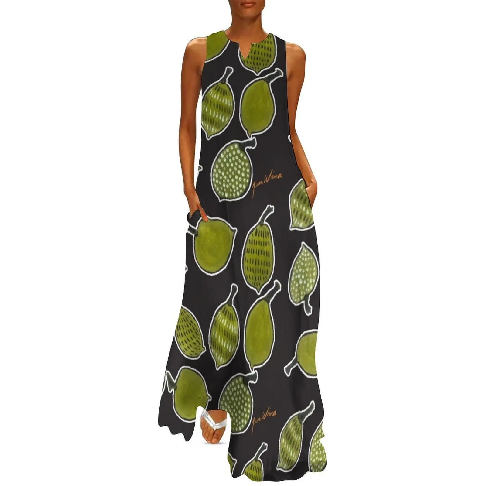 Длинное платье Jumulu - Boab Nuts на день рождения для женщин