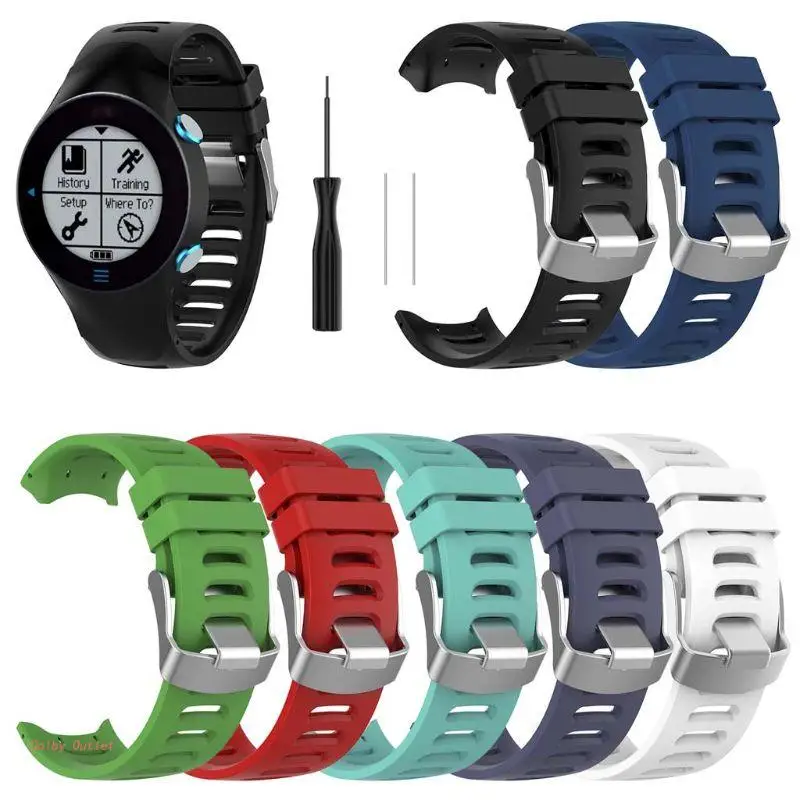 

Y5JF for 610 Bracelet Adjustable Silicone Wear-resistant Replacement Strap Waterproof Wristband