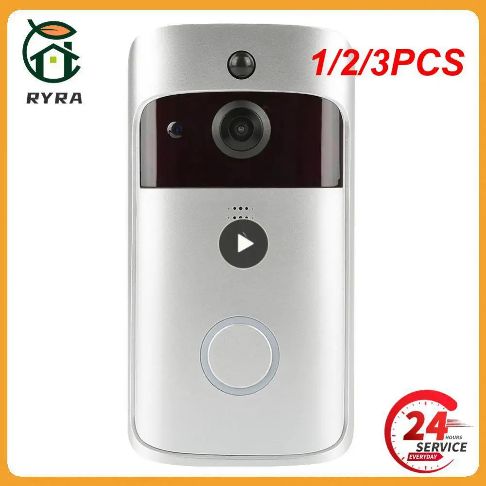 

1/2/3 шт., беспроводной дверной звонок с Wi-Fi