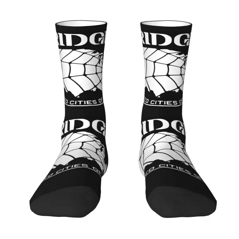 

Fun Printed Bridges Company Socks for Women Men Stretchy Summer Autumn Winter Death Stranding Action Game Crew Socks